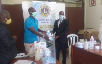 Lutte contre le Covid-19: Le Lions club Abidjan Strelitzia rénove une chambre d&rsquo;hospitalisation du Chu de Treichville